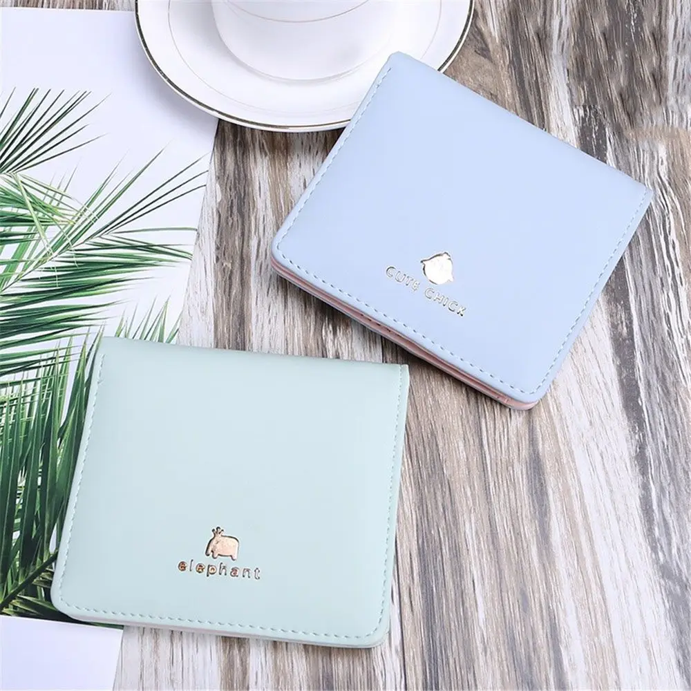 Fashion Two-fold Student Short Wallets Purse Small Wallet Money Bag