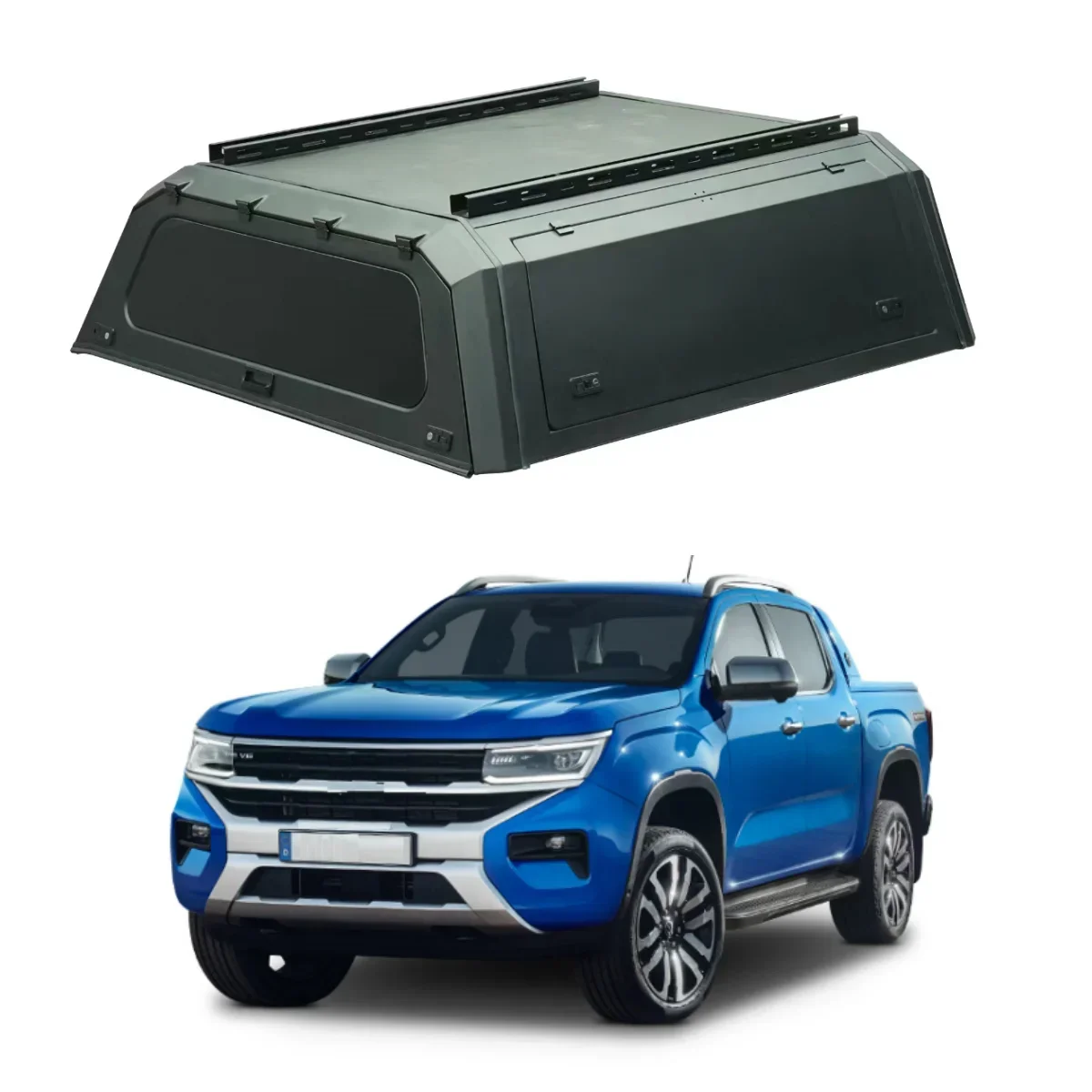 

Exterior Accessories Manganese Steel Truck Hard Top Canopy For Volkswagen Amarok