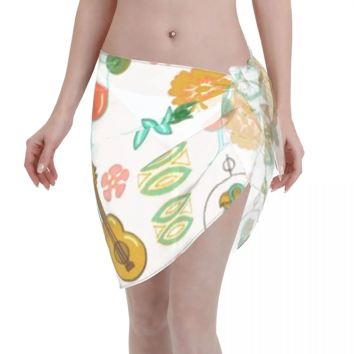 

Promotion Tiki Bar Lounge Women's Beach Wrap SkirtNight Pajama Alternative Beach Coverall