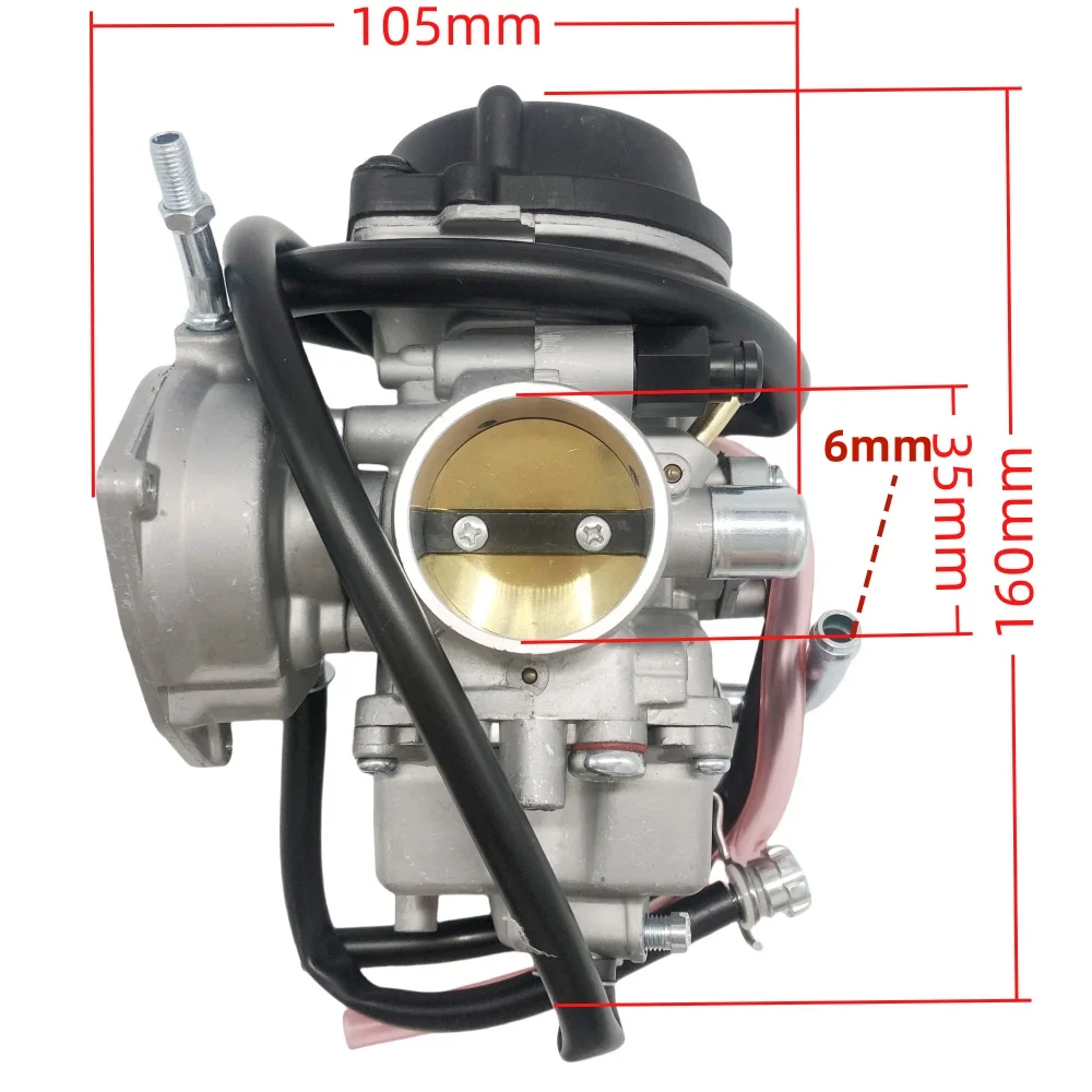 XV1600 Carburetor 4WM-14101-03-00 for Yamaha Road Star XV1600 XV1700 1999-2014 606-107 - view 2