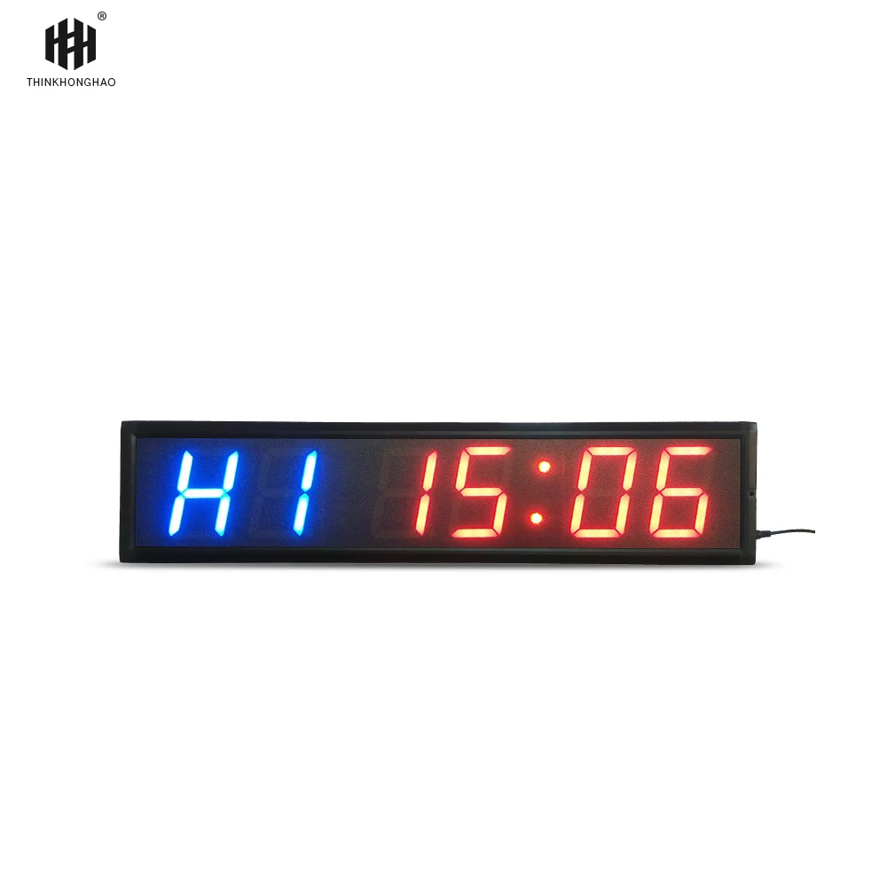 Hangzhou Hong hao 4-inch display LED clock red LED timer desktop timer