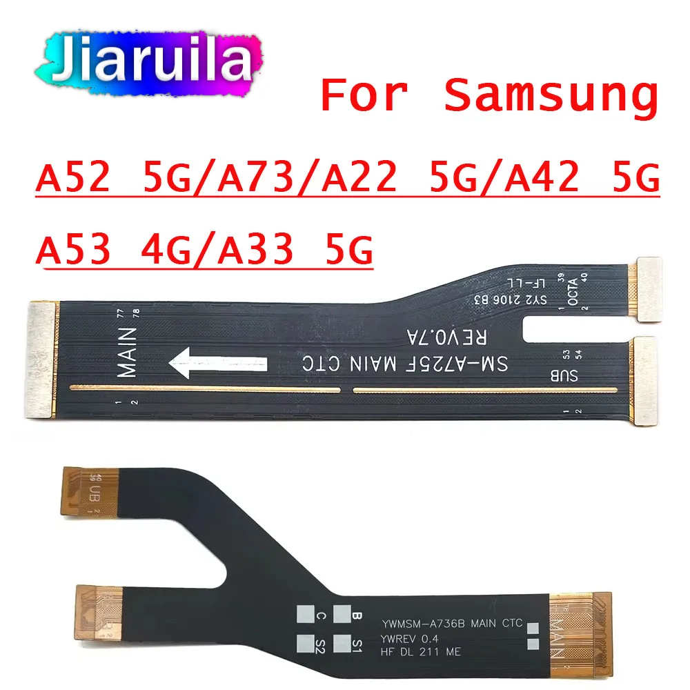 10 قطعة اللوحة الرئيسية اتصال موصل الشريط فليكس كابل استبدال لسامسونج A52 5G A73 A22 4G A32 5G A52 5G #1