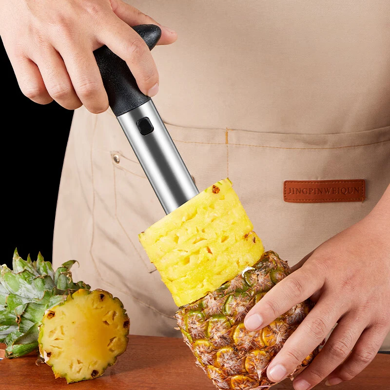 New Spot Stainless Steel Pineapple Peeler Pineapple Corer Slicer Fruit Cutter Easy Slicer Peeler Kitchen Gadget Delivery Fast