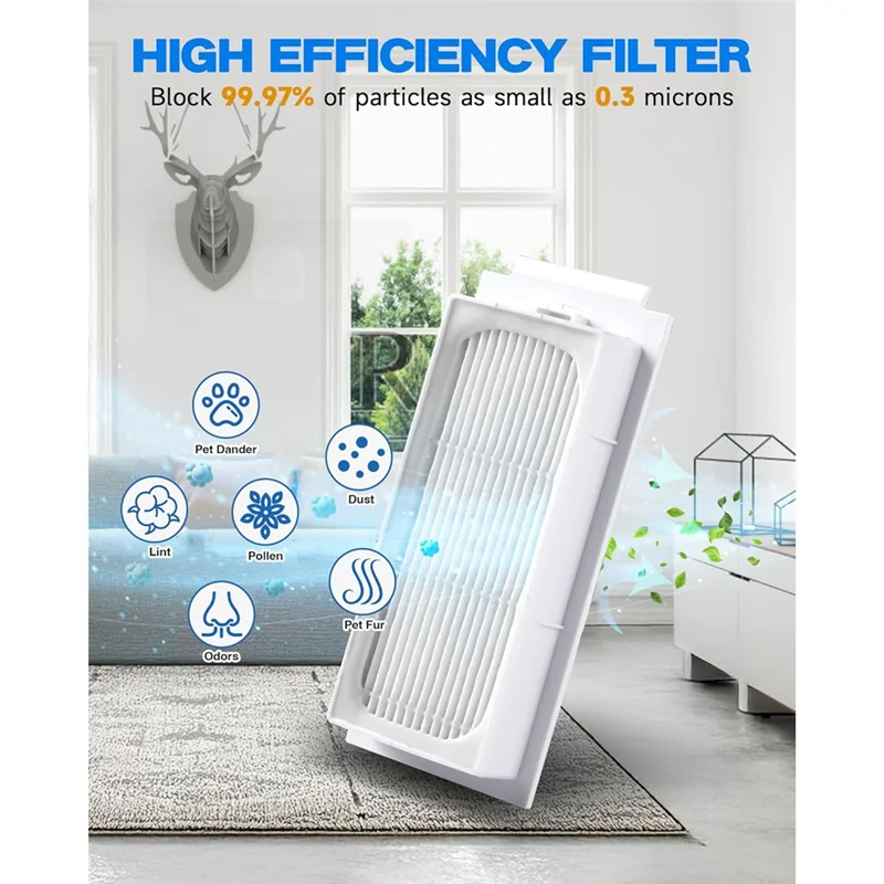 

IALJ-Replacement Parts For ECOVACS DEEBOT T30S/T30S PRO/T30S AI Robot Vacuum Cleaner Main Side Brush Hepa Filter Mop Cloth