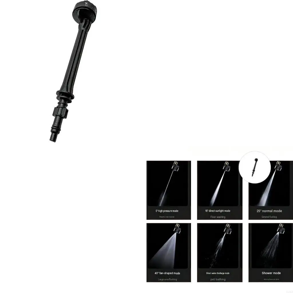 62KD 6 In 1 Wireless Car Washer Nozzle for Cleaning and Plant Watering Tasks