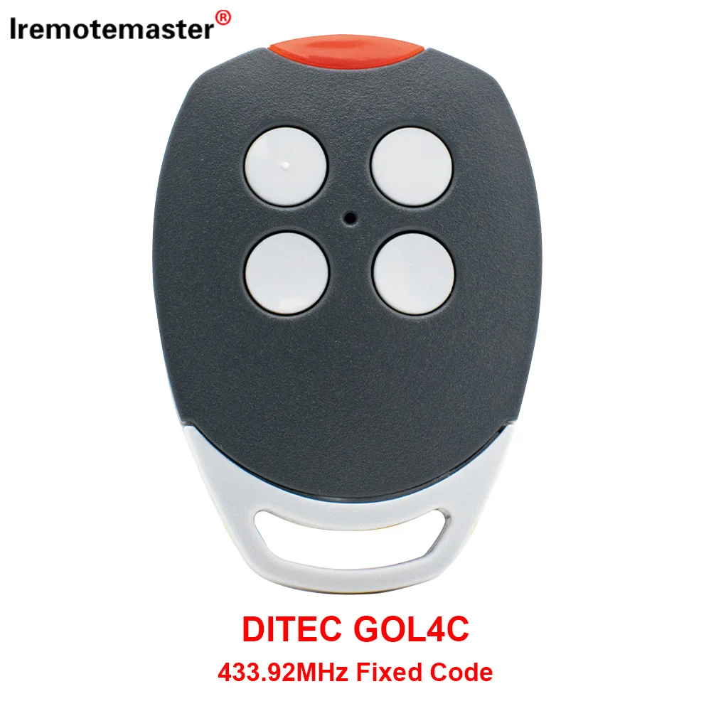 

FOR DITEC GOL4C Remote Control FACE TO FACE Copy 433.92MHz Fixed Code Remote Control Garage Door Gate Remote Control Duplicator