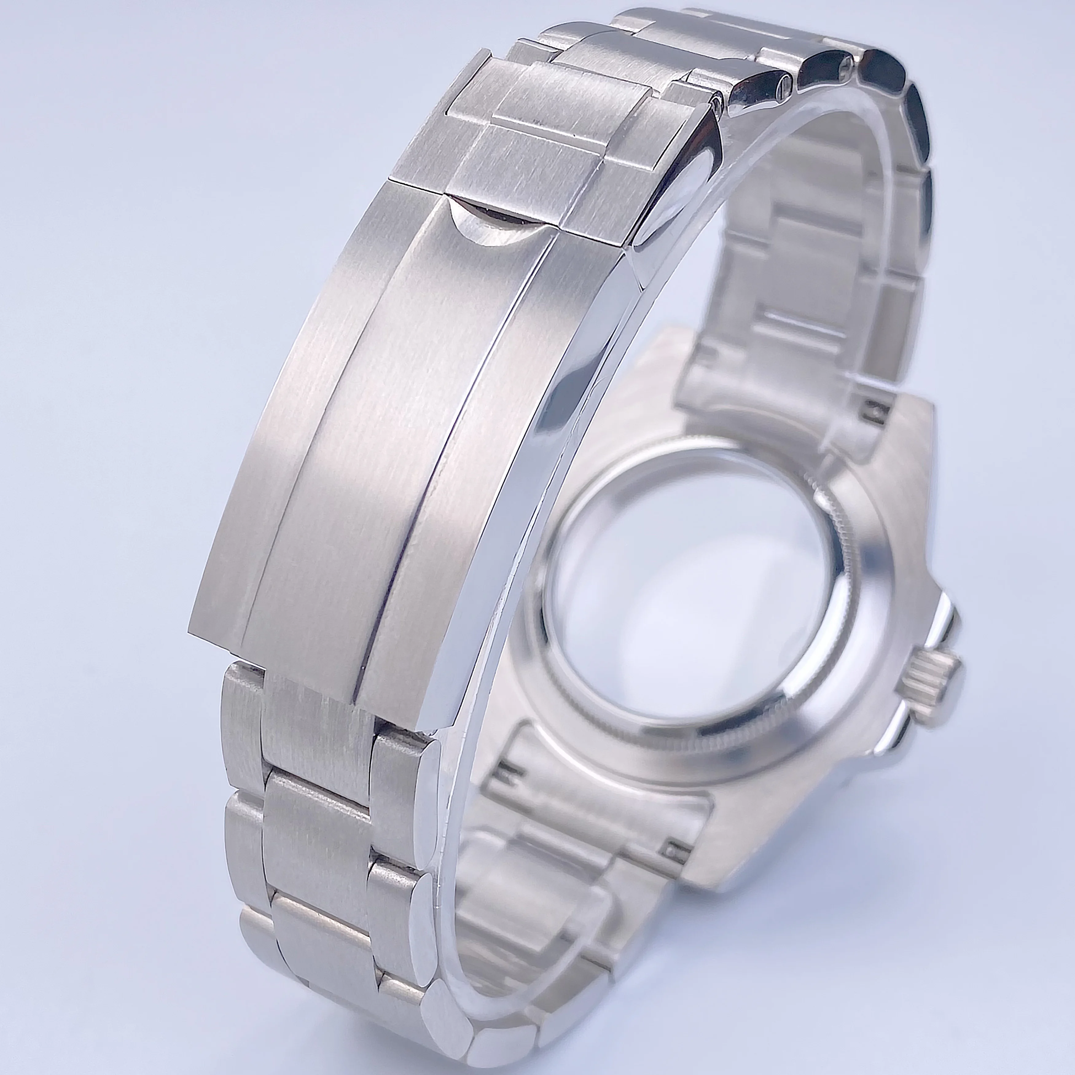 Корпус часов NH35, 40 мм, сапфировое стекло, нержавеющая сталь GMT/SUB NH35, подходит для NH34, NH36, NH38, механизм, циферблат 28,5 мм, аксессуары