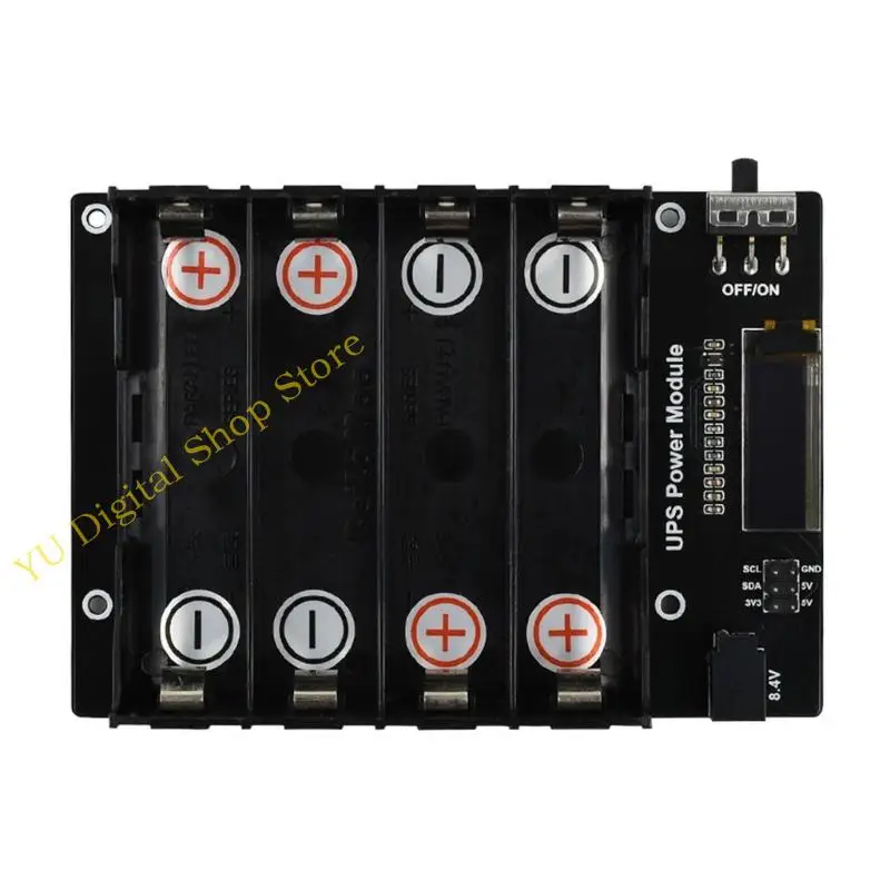 96ba Mô -đun năng lượng UPS mạnh mẽ với OLED 0,91 in