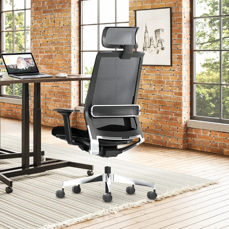 

Ergonomic Single Chair Comfortable Home Office Computer Single Chair Boss Modern Lounge Ground Cadeira Escritorio Furniture
