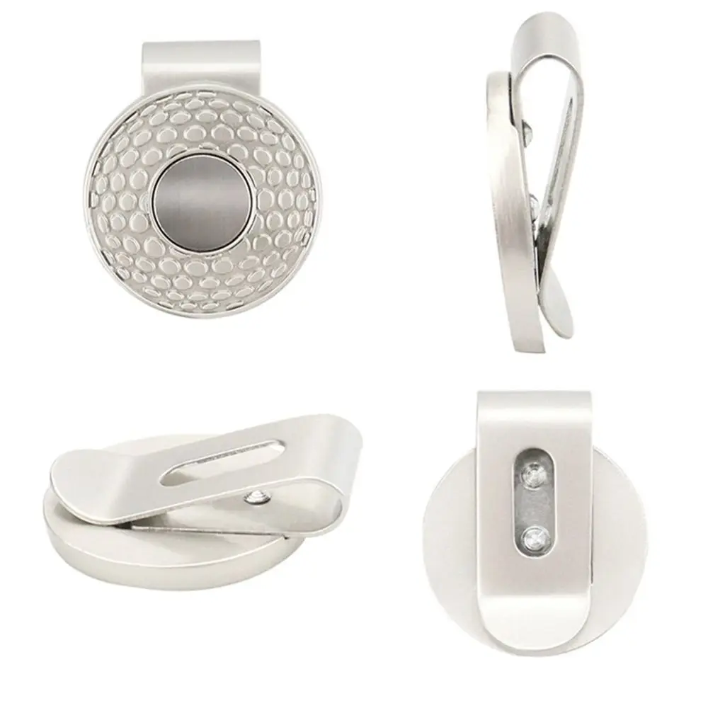 

Magnetic Golf Hat Clip Metal Sport Accessories Marker Hat Clip 25mm Ball Marker Golf Ball Marker Clip Outdoor Sports