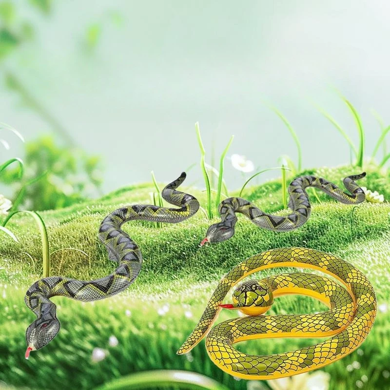 

Simulated PVC Inflatable Toys Animal Snake Outdoor Garden Lawn Party Decoration Props Swimming Pool Funny Inflatable Model