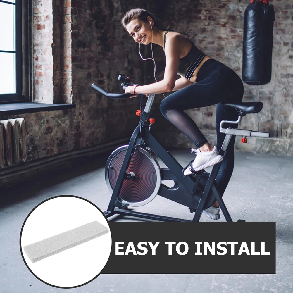 

8pcs Wool Felt Brake Pads 30x120x10mm for Fitness Bike Exercise Braking Parts Cycling Gym Equipment Accessories