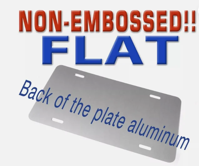 سوف تشغيل أي دولة شخصية لوحة ترخيص الألومنيوم علامة السيارات ATV دراجة نارية #3