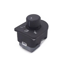 Car Side Mirror Knob Switch Rearview Adjustment Button Heating Control for Beetle Passat B5 Bora Golf 4 MK4 1J1959565F