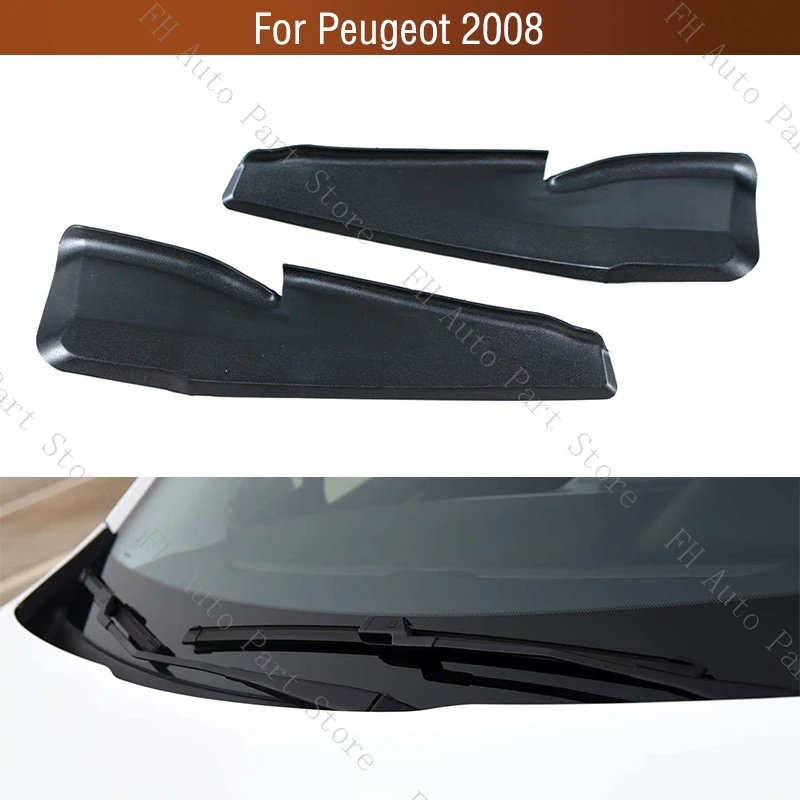 

For Peugeot 2008 Front Windshield Water Deflector Plate Wiper Side Cowl Cover Panel 96748542XT 96748540XT