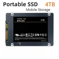 2025New 4TB Solid State Disk SSD 870 EVO with  1TB 2TB Internal HDD for Laptop and Desktop