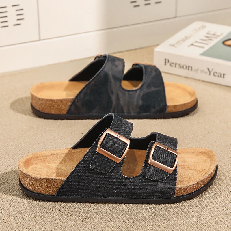 

Comfort Cushion Men Massage Shower Slippers Raised Particles Anti Slip Waterproof EVA Open Toe Slides Household Footwear