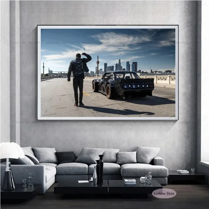 Kens Poster Blocks 1967-2023 Racing Legend 43 Driver Star Canvas Painting Art Wall Pictures Living Room Home Decor