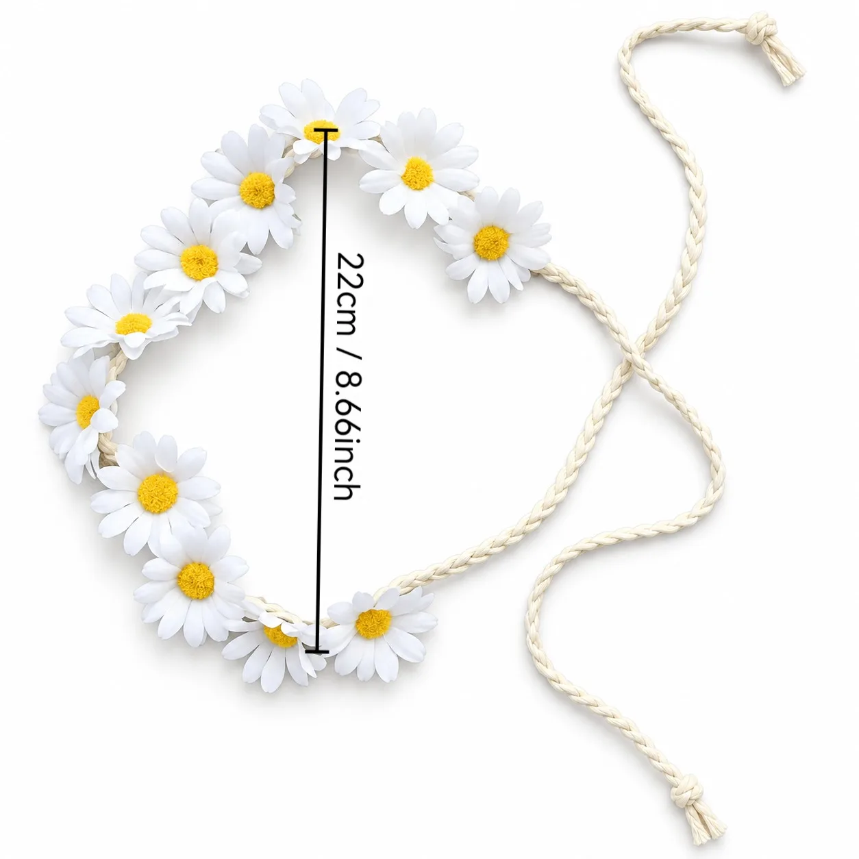 1pcs Fashion Elegant Style Daisy Hairbands for Women Girls Party Hair Accessories