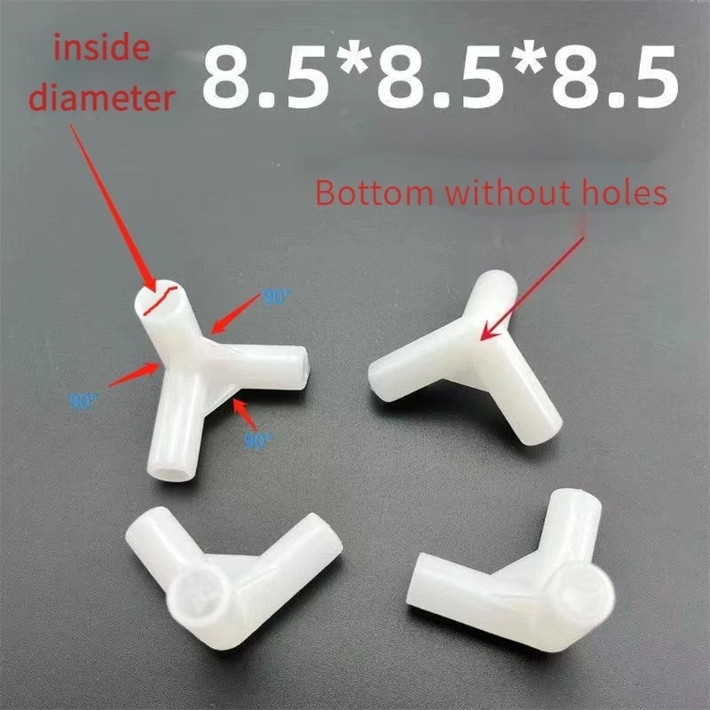 Elbow Fittings 3 Way Pipe Fitting Connectors High Strength Corner Fitting 40JE