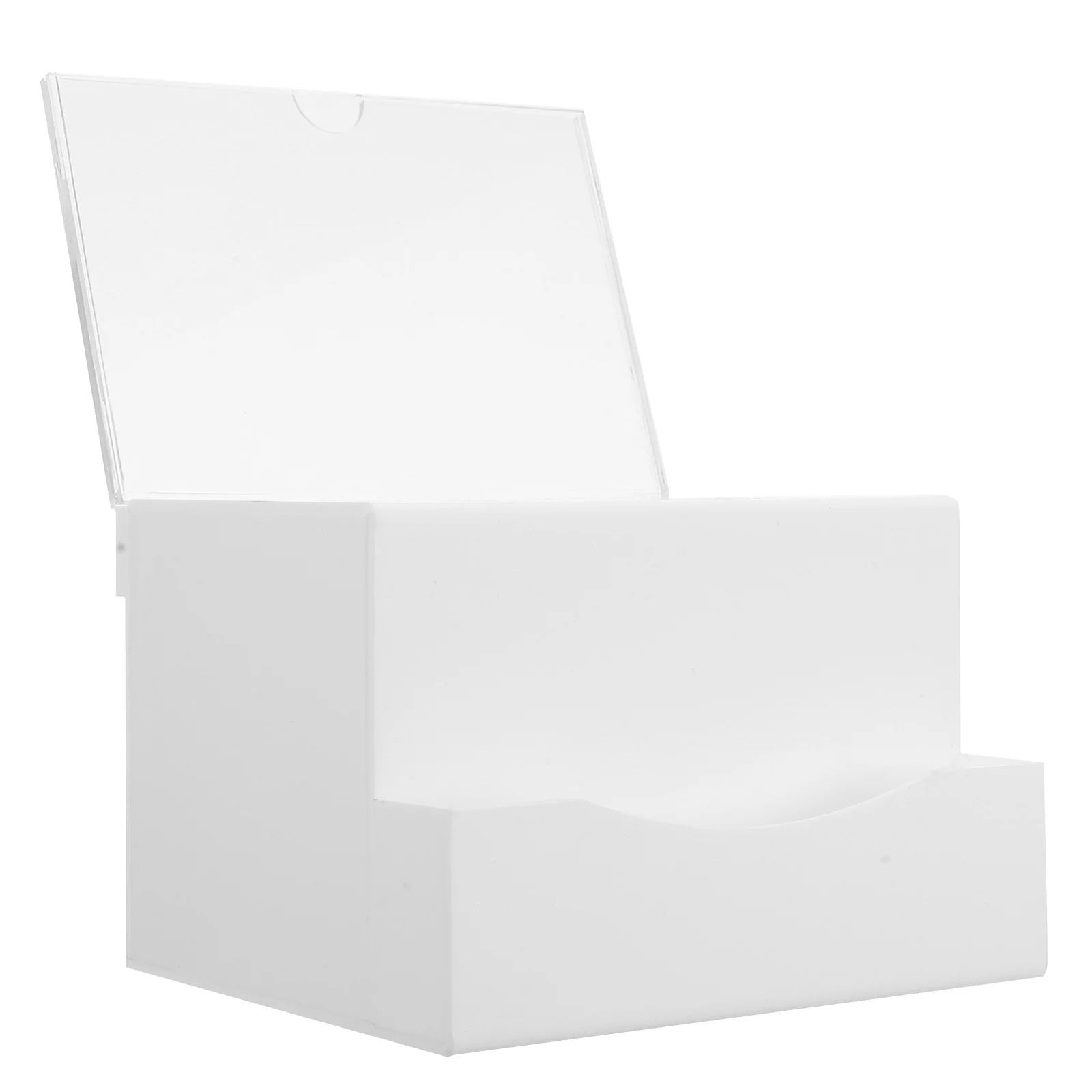 1 قطعة صندوق التصويت مع قفل الاكريليك التبرع اقتراح شكرا رسالة جمع صندوق تخزين الاقتراع العام متعدد الوظائف