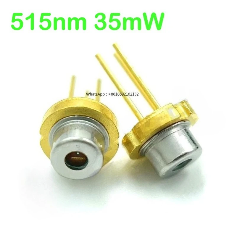 New GH05130C2GL Green 515nm 35mW Single Mode, Diode, Shell Empty LD