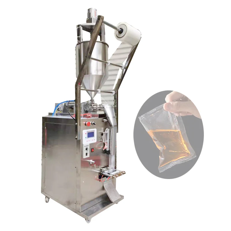 

110V 220V Packaging Machine Liquid Filling Machine Chili Oil Paste Hot Pot Base Honey Ice Bag Jelly Seasoning Packaging Machine