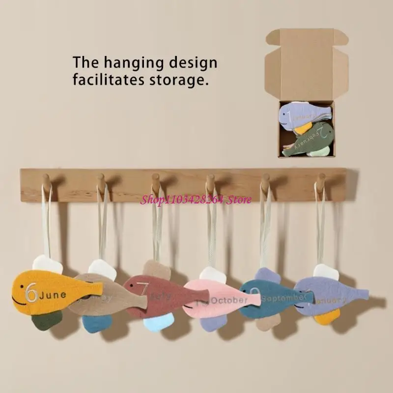  Newborns Milestones Card Cotton Monthly Photoshoots Assist Commemorative Toy