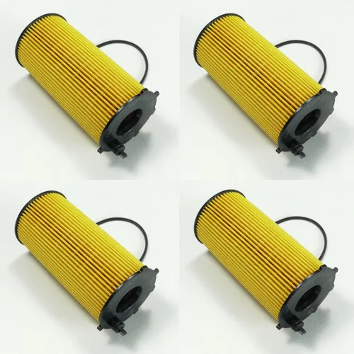 Filtro de aceite de 4 piezas para JEEP CHEROKEE 2,8 CRD Diesel WRANGLER 3 DODGE NITRO 2,8 CRD 68032204AB 68032204AA