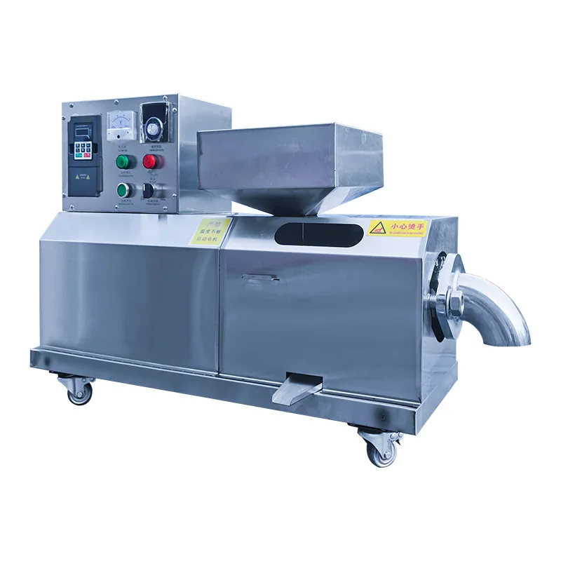 

Automatic raw rapeseed peanut oil press, commercial sesame and walnut oil press