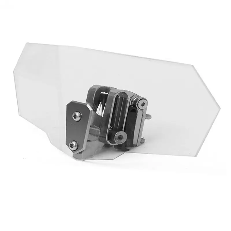 

A58X-Universal Motorbike Wind Deflector Accessory Part Clip On Windshield Extensions 20CM For Nmax155 Honda PCX150 X-ADV