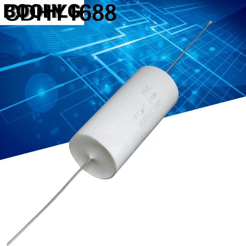 

1PCS 0.1UF 4000V 100nF 4KVDC 1600VAC 104 4KV 0.1MFD High Voltage Thin Film Capacitor