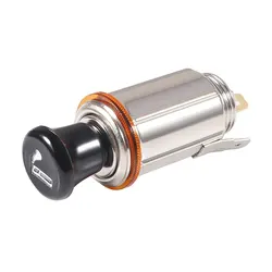 Isqueiro universal do carro, conjunto de montagem do soquete do plugue, ejetar elemento botão, 12V, apto para barco marinho, motocicleta, caminhão, RV, ATV