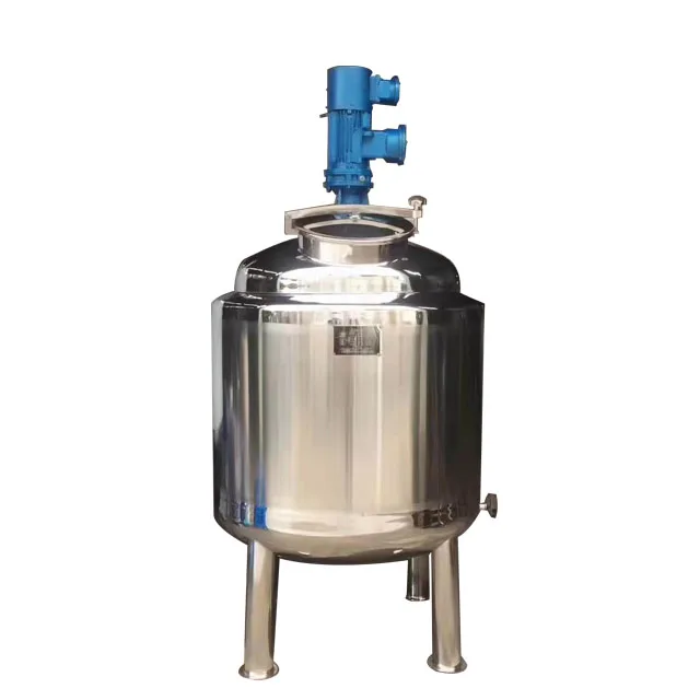 Direct Deal  Tank With Agitator Steam Heating  Cosmetic Mixing Tank