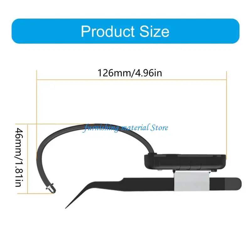 Y5GD ضوء علاج مرن دوران 1 ثانية علاج ملاقط صغيرة أداة الصف صالون