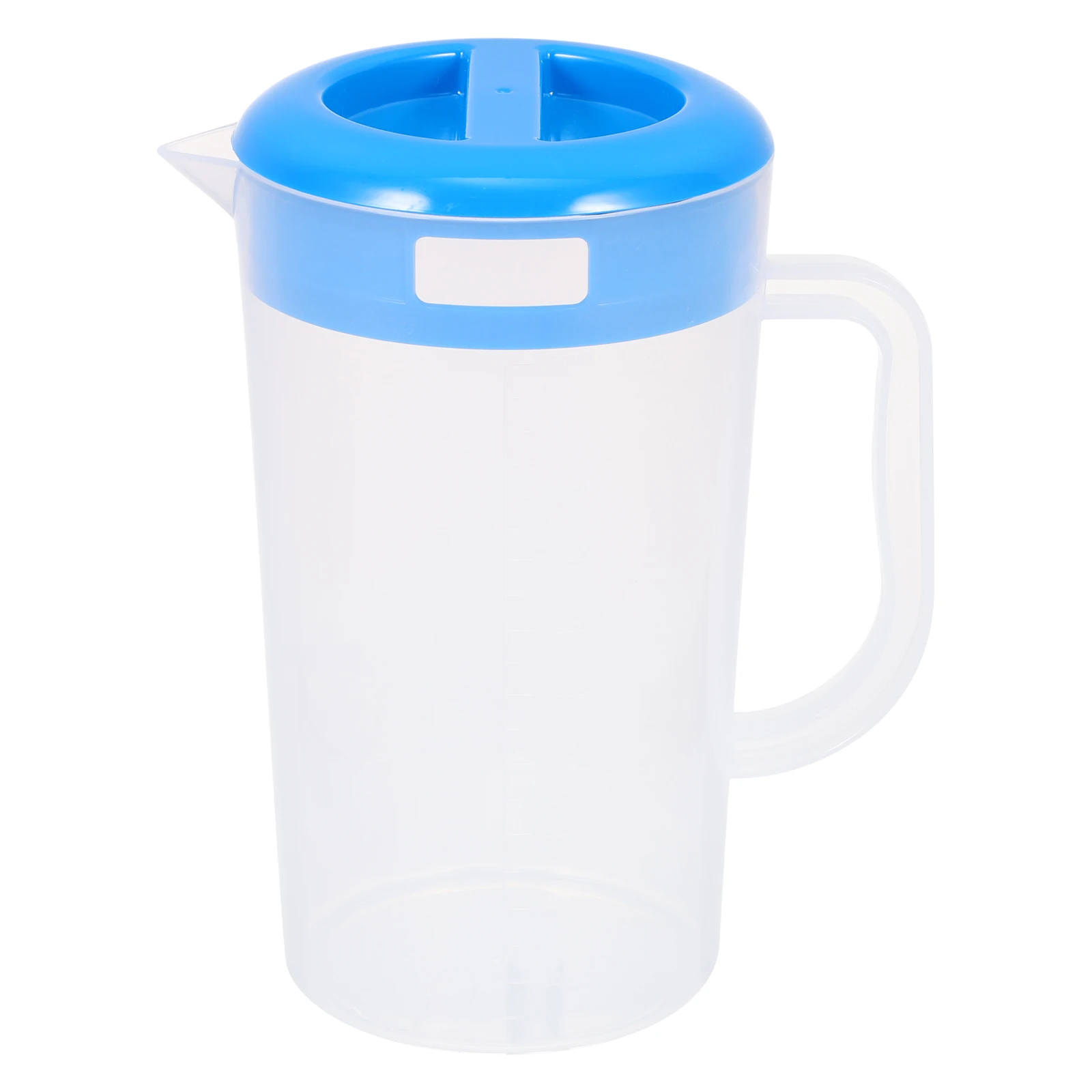 

Carafe Cold Water Bottle Plastic Drink Pitcher Ice Tea Pot Stand Supplies with Lid