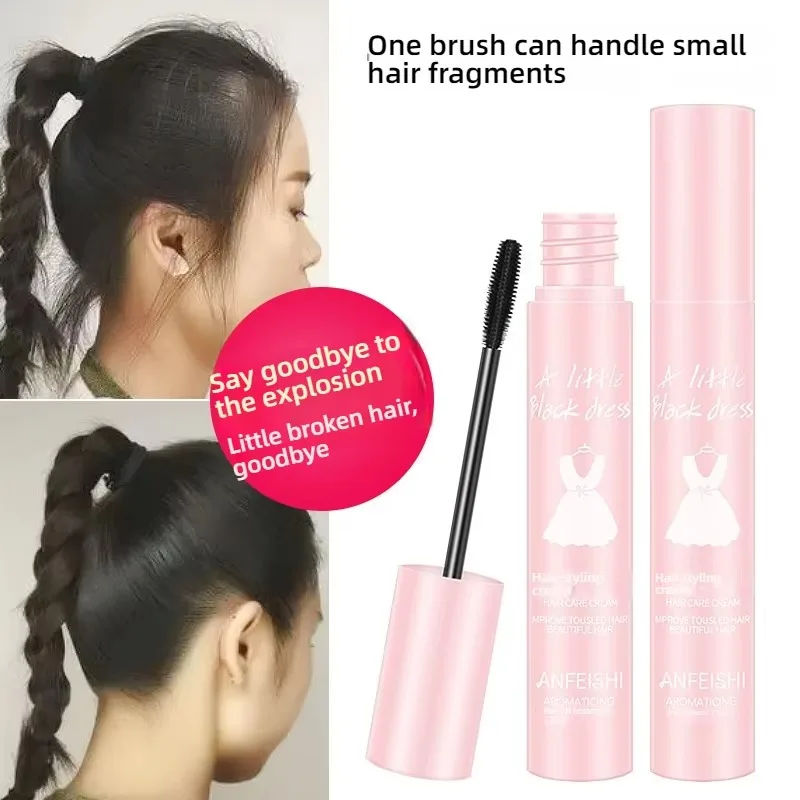 Flyaway Hair Styling Stick - Tames Baby Hairs, Eyebrows & Eyelashes - Strong Hold for Fringe/Bangs - Quick Fix, All Hair Types
