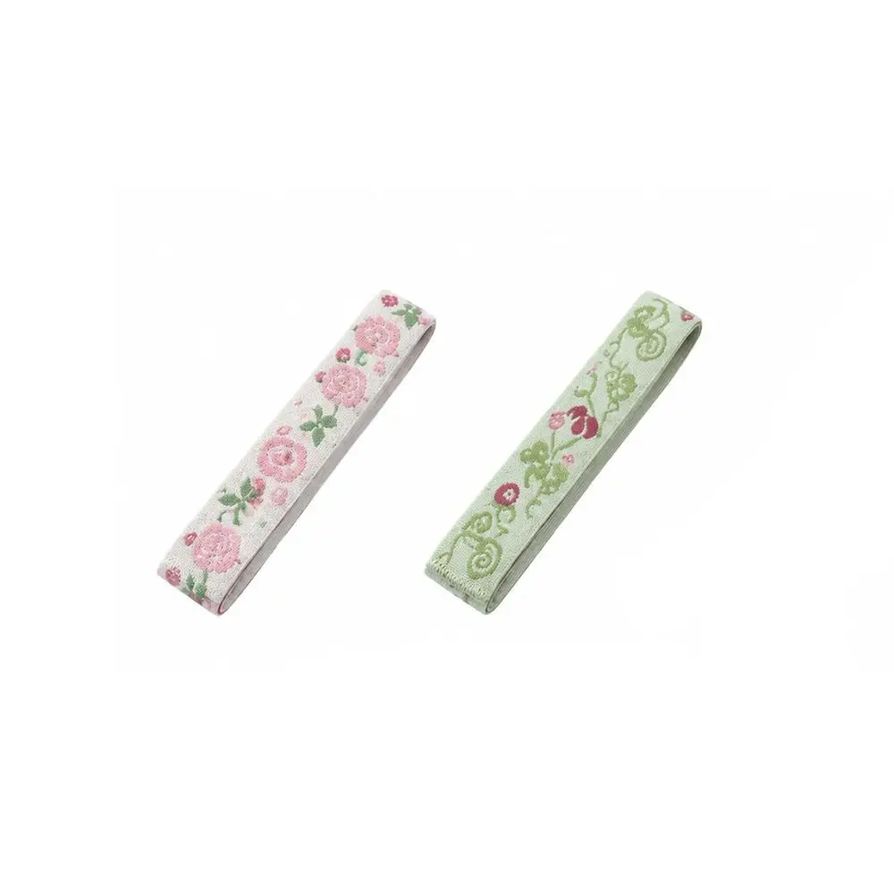 Adjustable Journal Elastic Band Anti Bulging Design Jacquard Knit Notebook Closure Band A7/M5 Storage Function