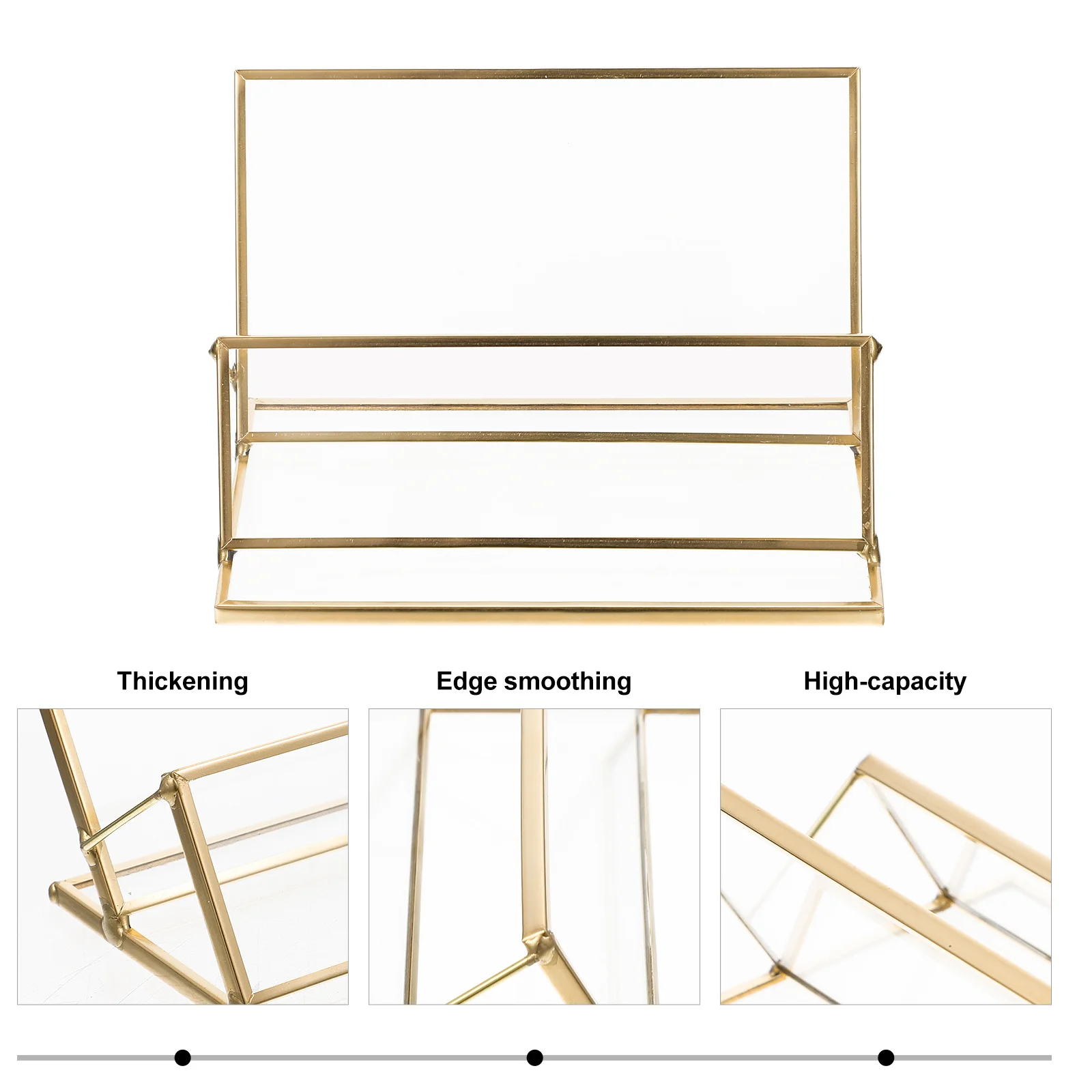 

Transparent Holder Desktop Storage Box Business Cards Storage Box Name Cards Holder