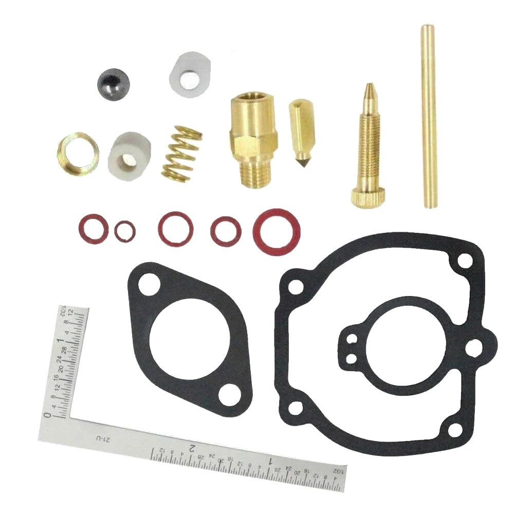 

50983DB Carburetor Repair Kit With Soft Ruler For IH Farmall Super H M MV MTA O6 W9 Car Accessories