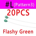 20PCS P3 L verde