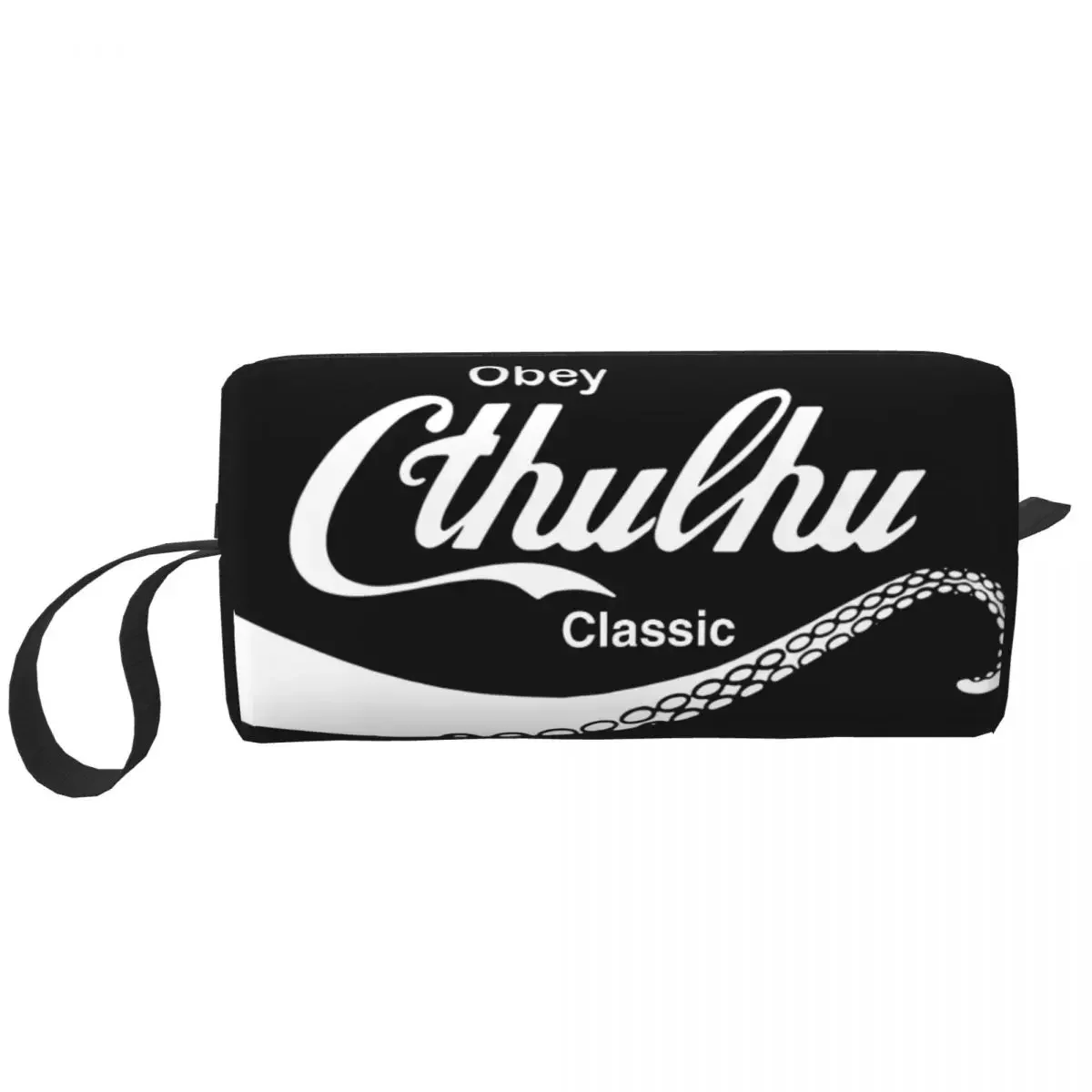 Travel Fashion Brand Call Of Cthulhu Funny Toiletry Bag Kawaii Lovecraft Makeup Cosmetic Women Beauty Storage Dopp Kit Box