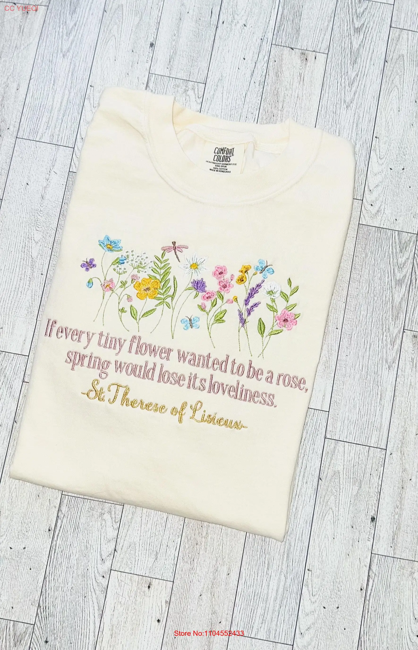 St Therese of Lisieux shirt gifts long or short sleeves