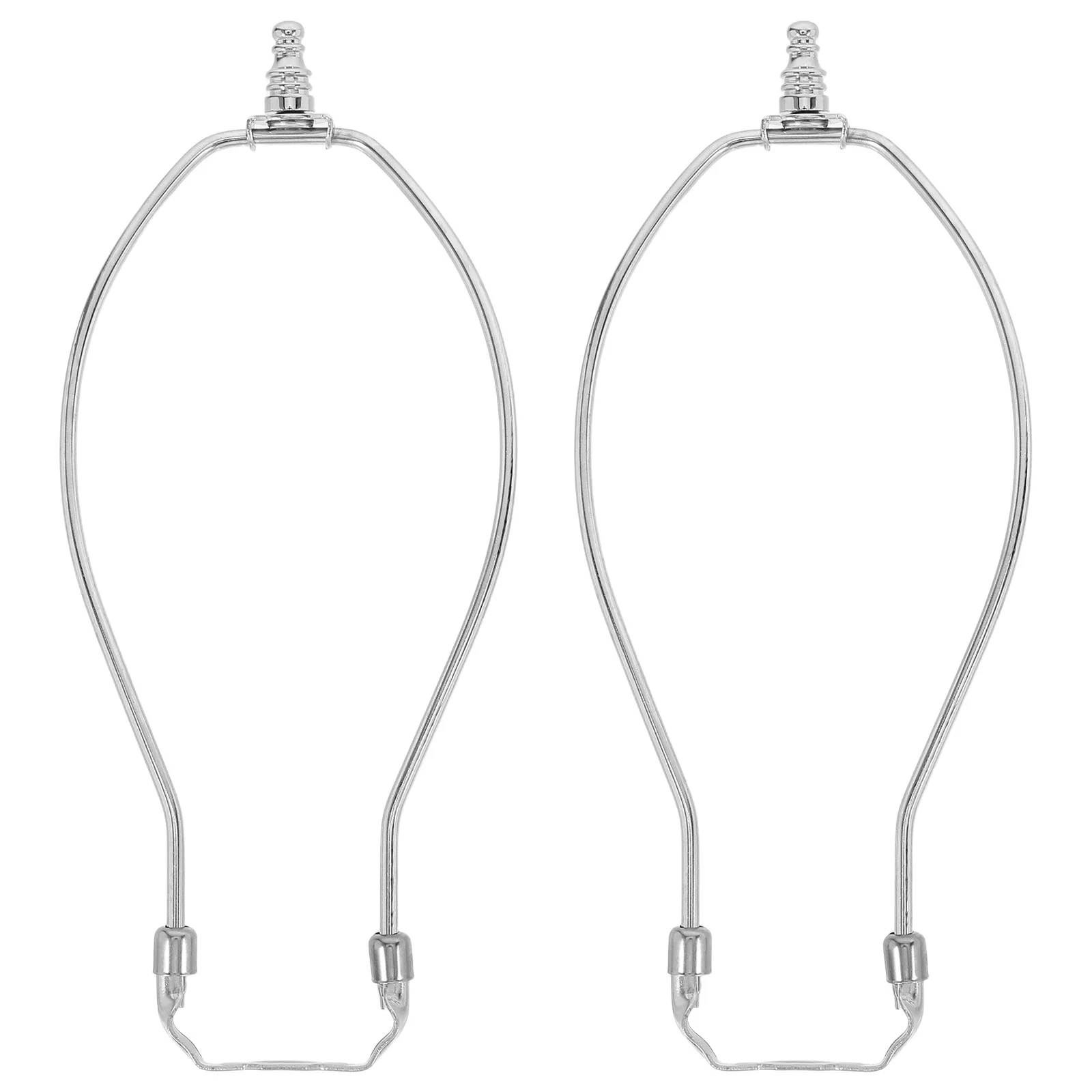 

2Sets Floor Lamp Accessories Heavy Duty Electroplated Bracket Harvard Horn Frame Kits for Stable Support and Adjustable Height