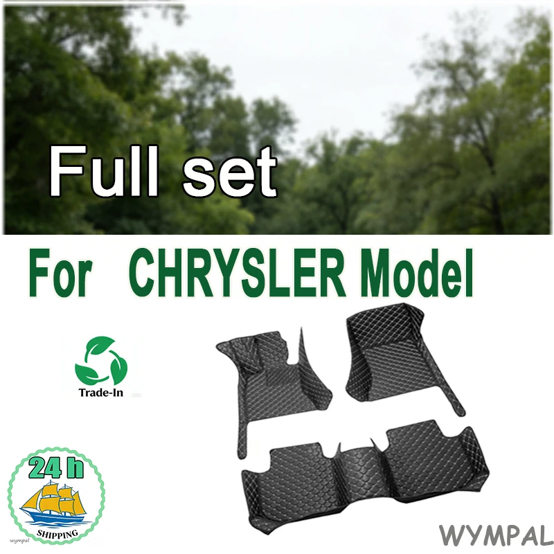 

Car Floor Mats For CHRYSLER 200 300 300C 300s 300C Touring Pacifica PT Cruiser Sebring Town and Country Fifth Car Accessories