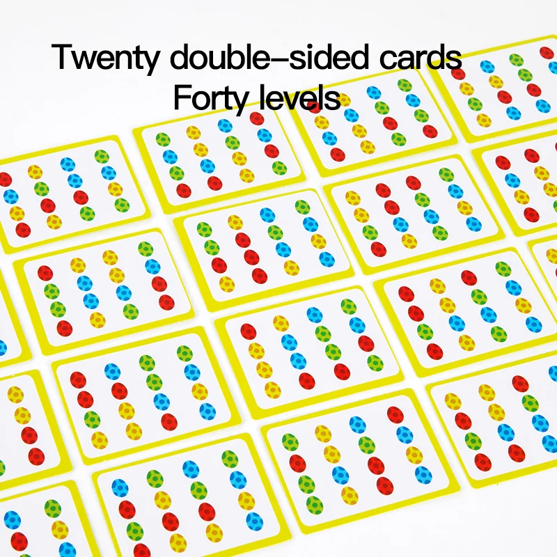 子供の磁気恐竜の卵の色の位置決め迷路ゲーム赤ちゃんの集中力トレーニング論理的思考早期教育パズル