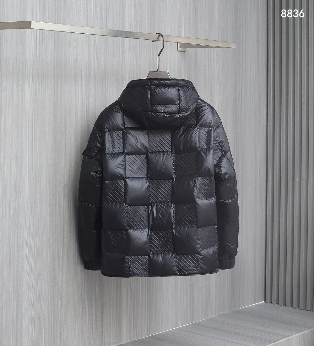 BILLIONAIRE SIJITONGDAMen's short down jacket Outerwear Fabric: Technical nylon lacquered surface Highly lofty down filling