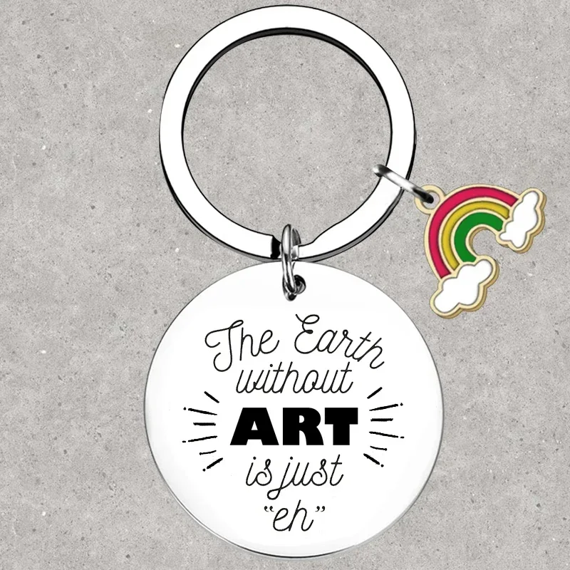 

Hot Artists Painter Gift Keychain Art Birthday Gifts Key Rings Artist Art School Teacher Art Lovers Christmas Gifts