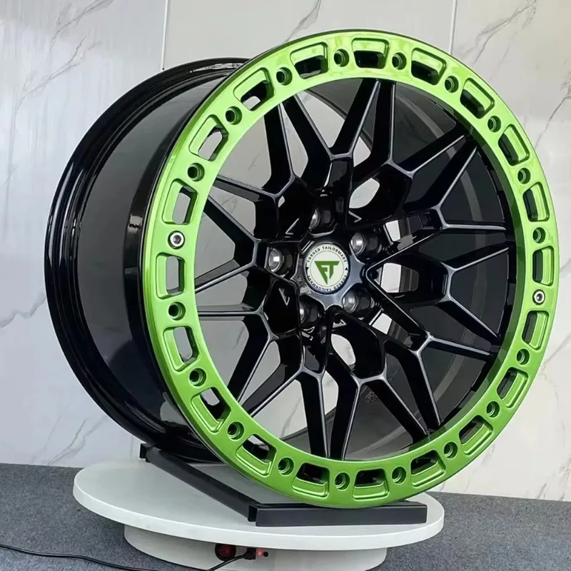 

Green red and black monocoque bead buckle deep concave forged wheels for BMW 5X112 5X120