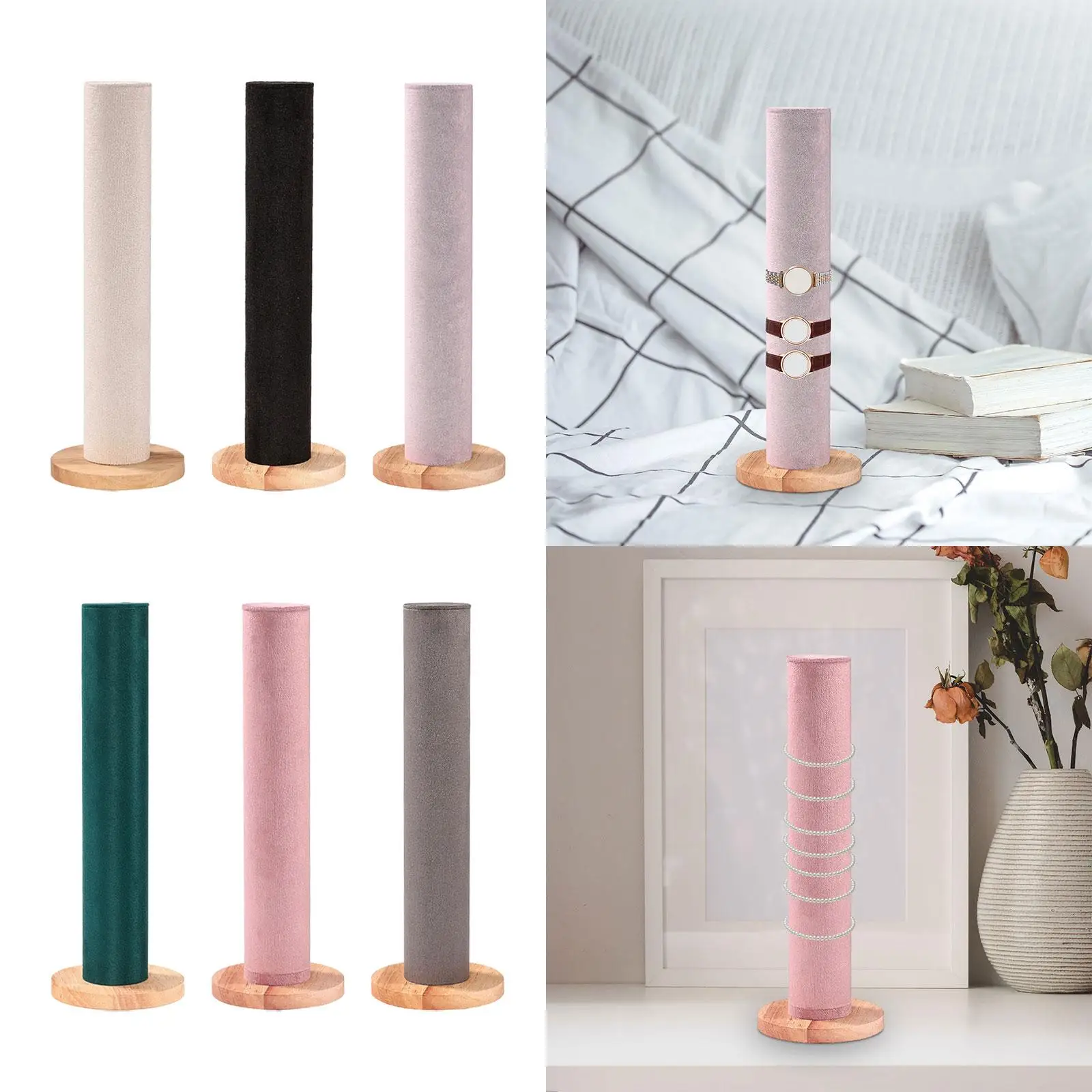 Jewelry Display Stand Bangle Portable Craft Decorative Bracelet Watch Holder